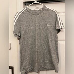 Adidas Heather Gray Tee / XL